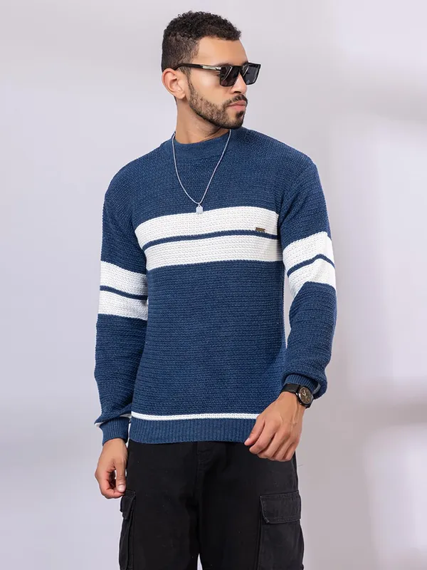 Men_S_Striped_Crew_Neck_Knit_Pullover_Sweater