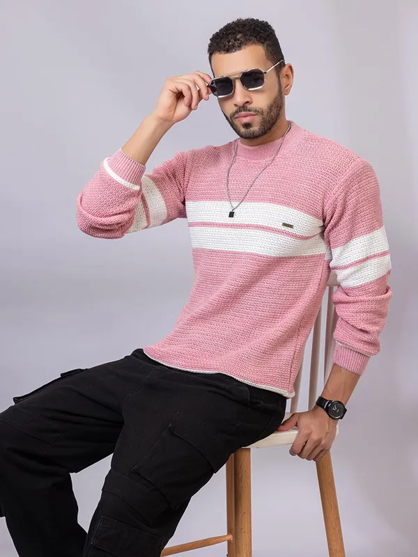 Men_S_Striped_Crew_Neck_Knit_Pullover_Sweater