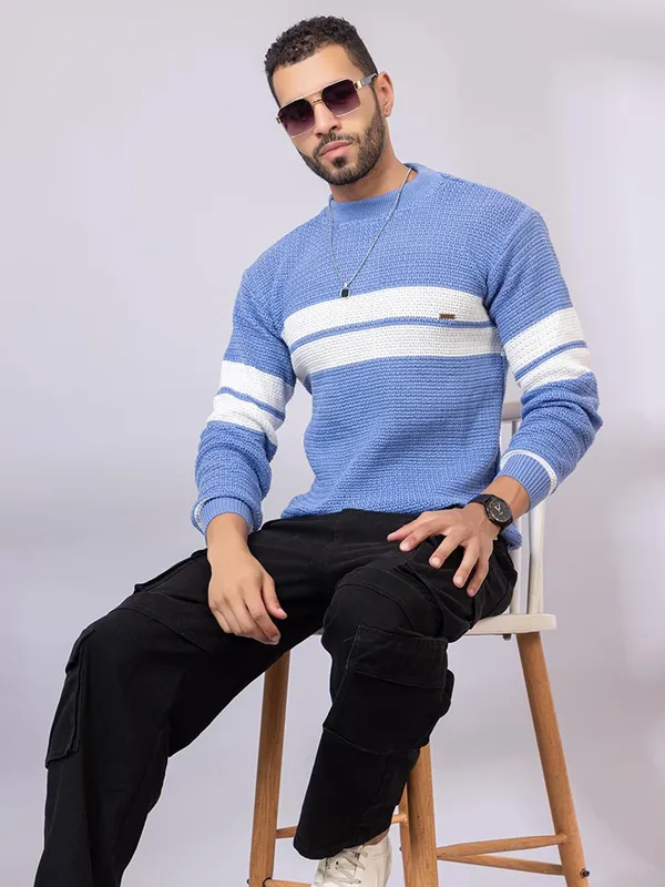 Men_S_Striped_Crew_Neck_Knit_Pullover_Sweater