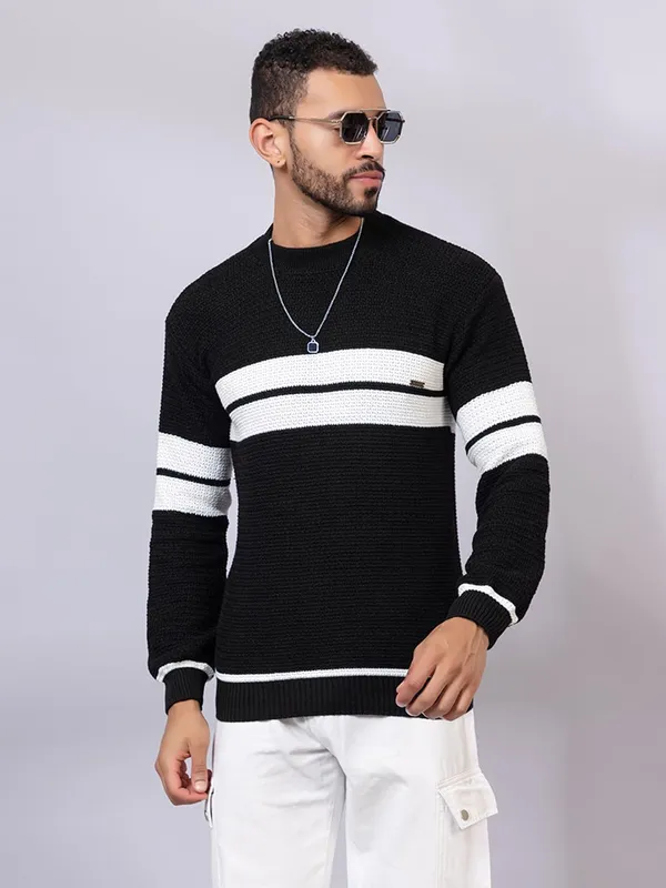 Men_S_Striped_Crew_Neck_Knit_Pullover_Sweater