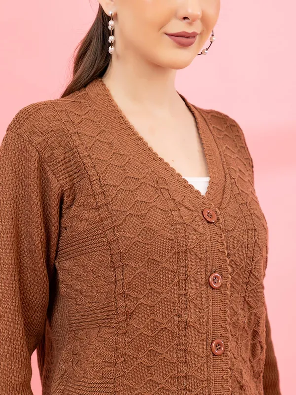 Womens_Knitted_Cardigan_Sweater