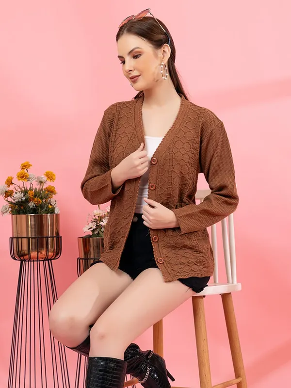 Womens_Knitted_Cardigan_Sweater