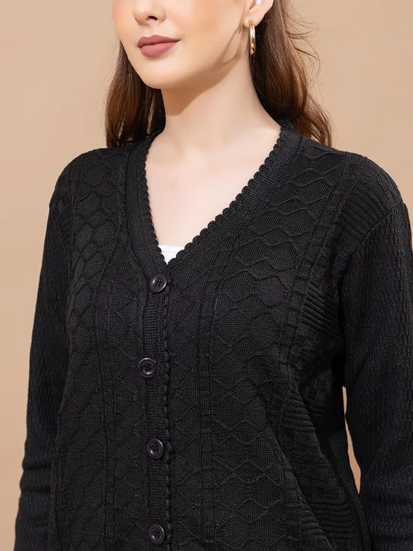 Womens_Knitted_Button_Down_Cardigan_Sweater