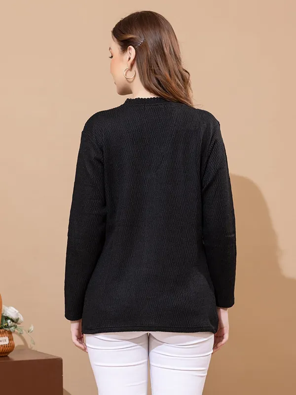 Womens_Knitted_Button_Down_Cardigan_Sweater