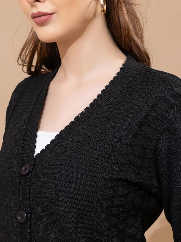 Womens_Knitted_Button_Down_Cardigan_Sweater