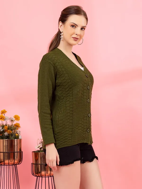 Womens_Knitted_Button_Down_Cardigan_Sweater
