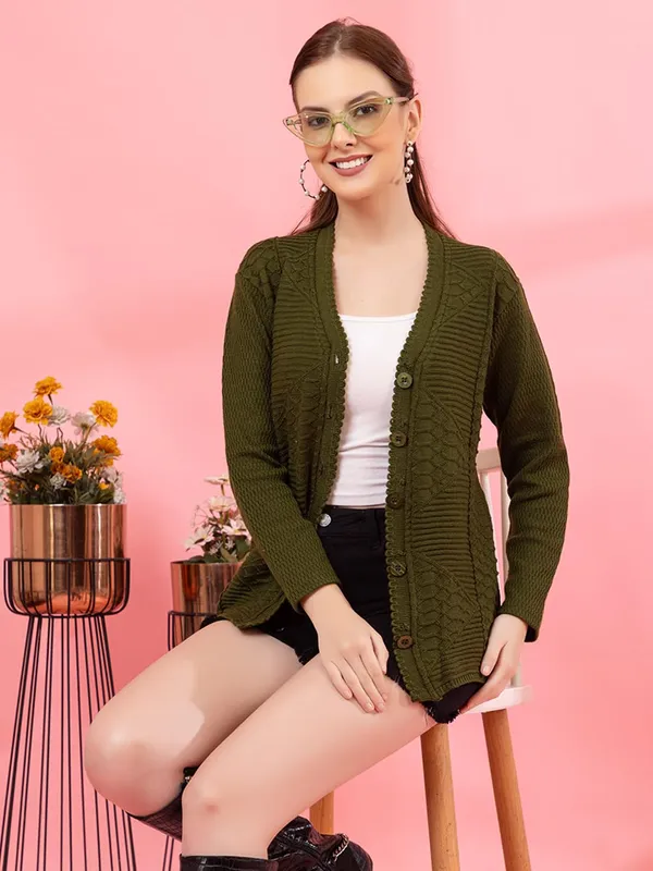 Womens_Knitted_Button_Down_Cardigan_Sweater