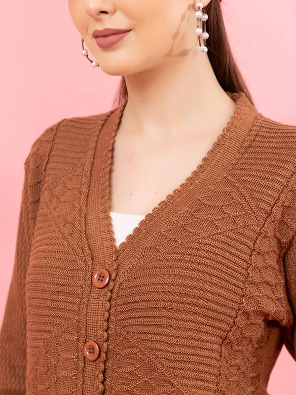 Womens_Knitted_Button_Down_Cardigan_Sweater