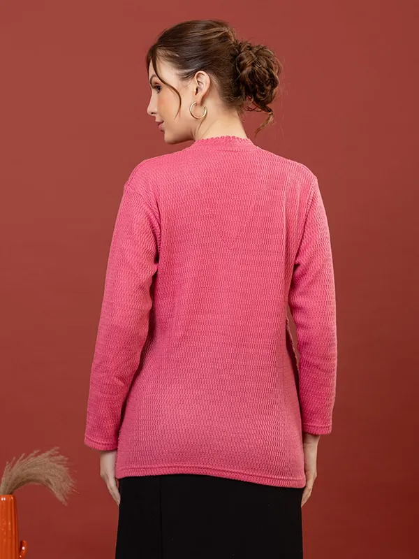 Womens_Knitted_Button_Down_Cardigan_Sweater