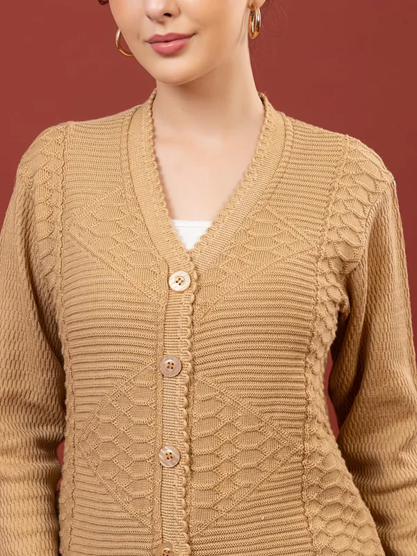 Womens_Knitted_Button_Down_Cardigan_Sweater