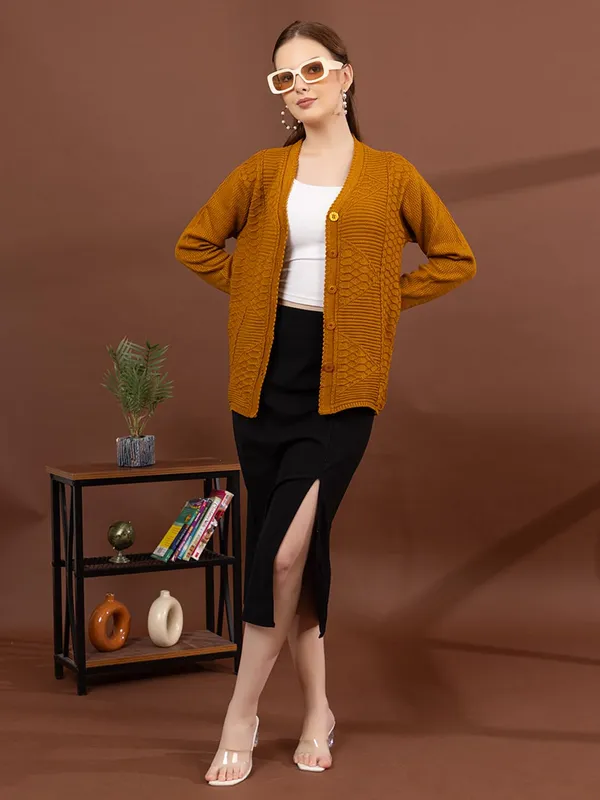 Womens_Knitted_Button_Down_Cardigan_Sweater