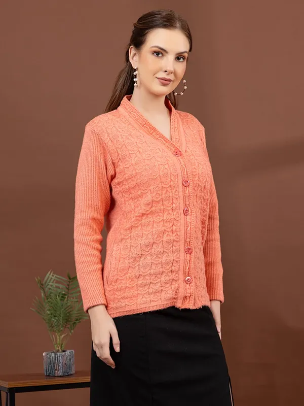 Womens_Cable_Knit_Button_Down_Cardigan