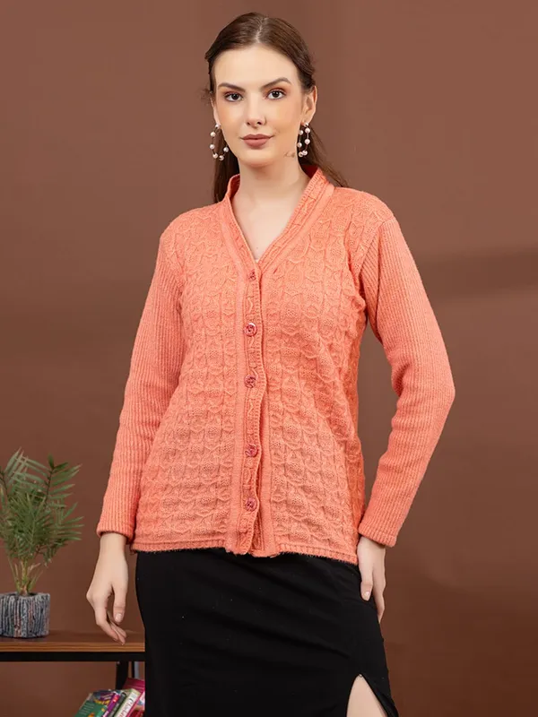 Womens_Cable_Knit_Button_Down_Cardigan
