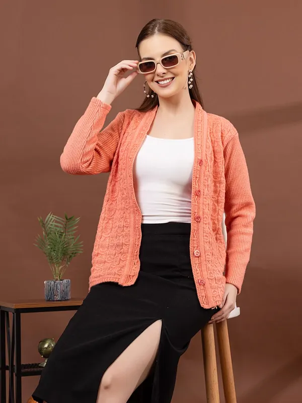 Womens_Cable_Knit_Button_Down_Cardigan