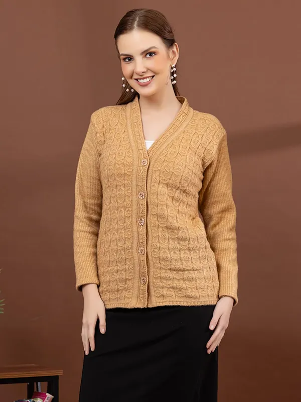 Womens_Cable_Knit_Button_Down_Cardigan