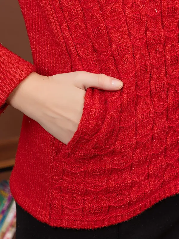 Womens_Cable_Knit_Button_Down_Cardigan