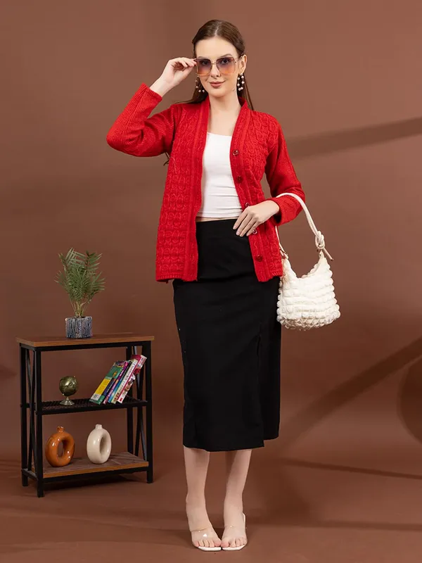 Womens_Cable_Knit_Button_Down_Cardigan
