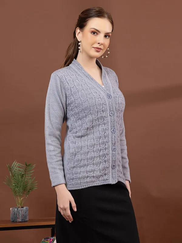 Womens_Cable_Knit_Button_Down_Cardigan