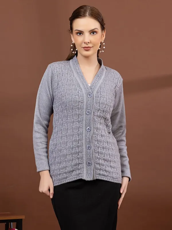 Womens_Cable_Knit_Button_Down_Cardigan