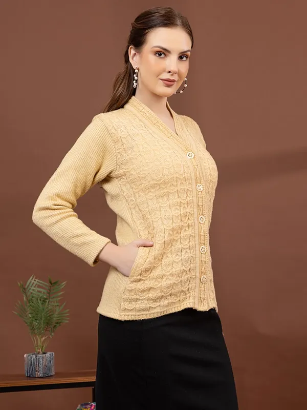Womens_Cable_Knit_Button_Down_Cardigan