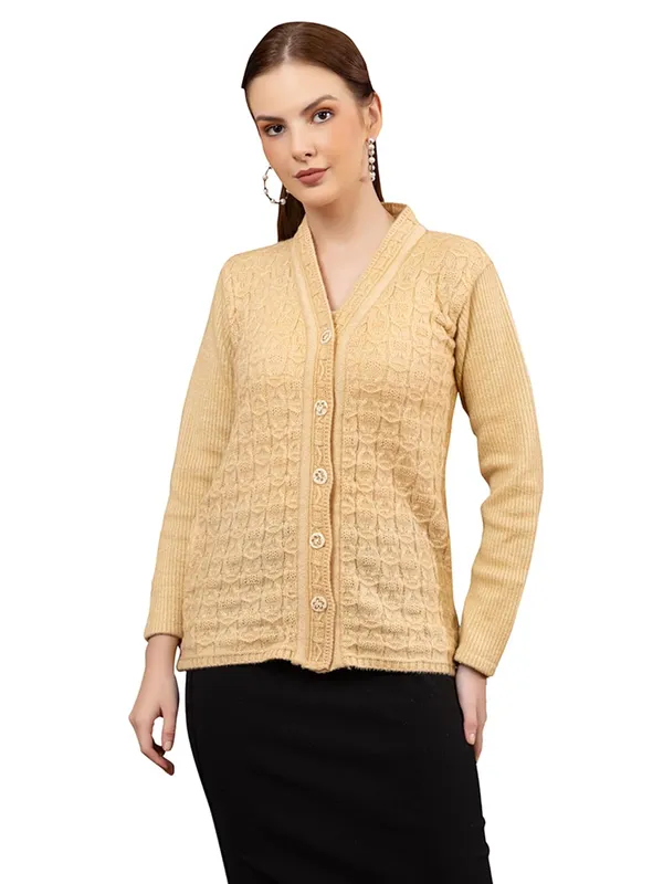 Womens_Cable_Knit_Button_Down_Cardigan