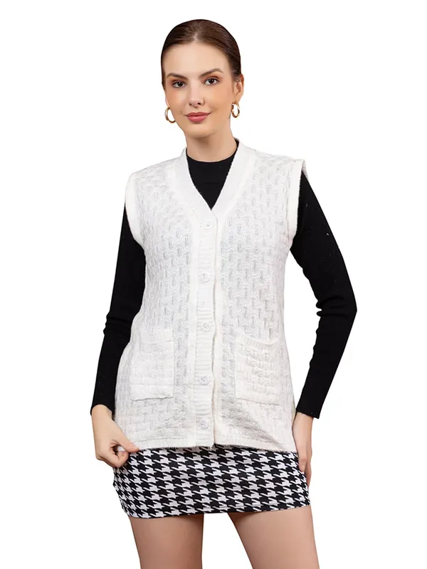 Womens_Woolen_Sleeveless_Cardigan