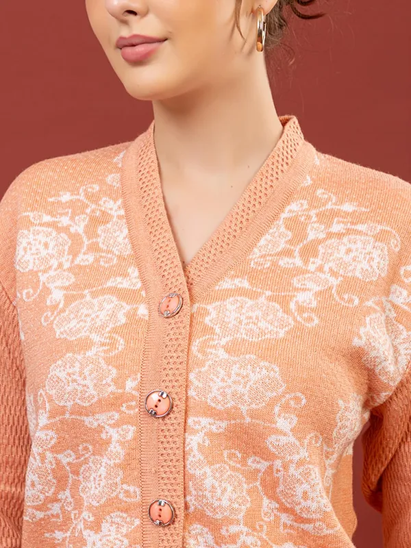 Womens_Woolen_Button_Down_Cardigan_End_Of_Turn_Token