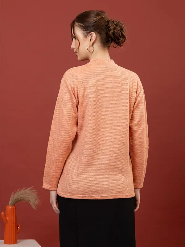 Womens_Woolen_Button_Down_Cardigan_End_Of_Turn_Token