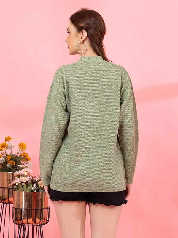 Womens_Woolen_Button_Down_Cardigan