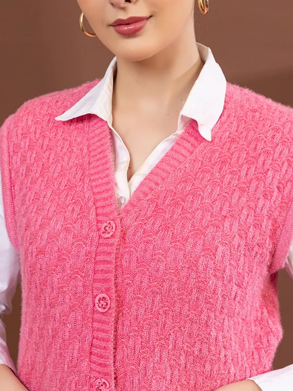 Womens_Woolen_Sleeveless_Cardigan