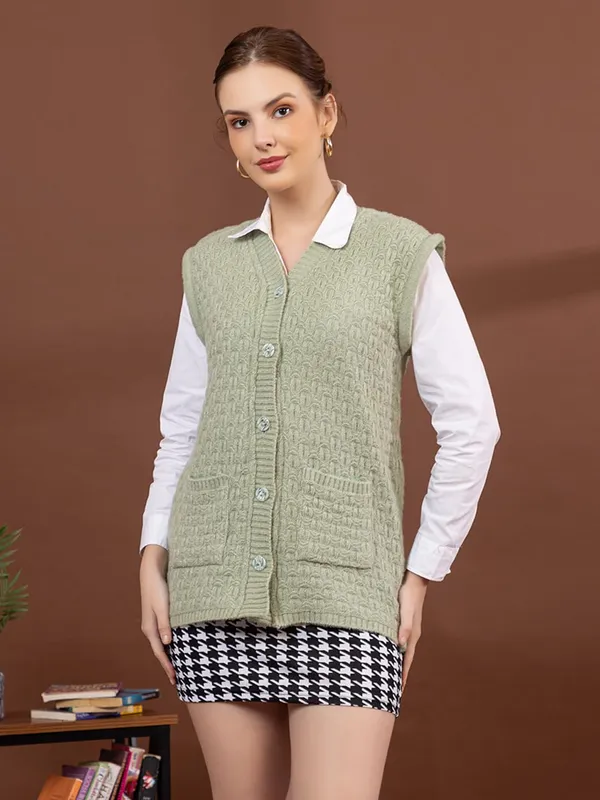 Womens_Woolen_Sleeveless_Cardigan