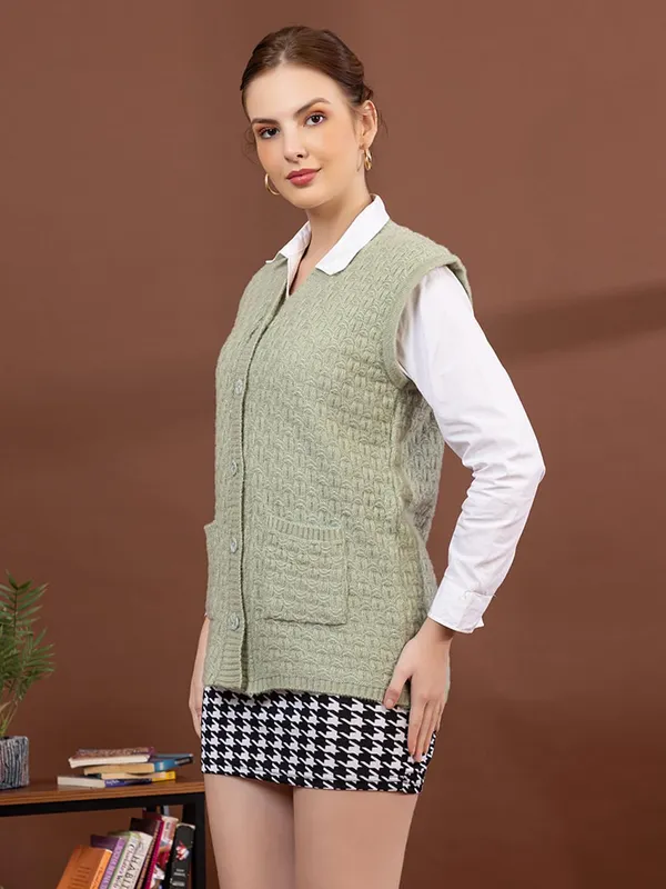 Womens_Woolen_Sleeveless_Cardigan
