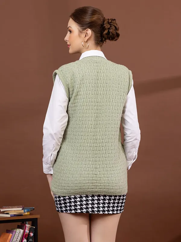 Womens_Woolen_Sleeveless_Cardigan