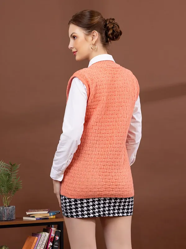 Womens_Woolen_Sleeveless_Cardigan