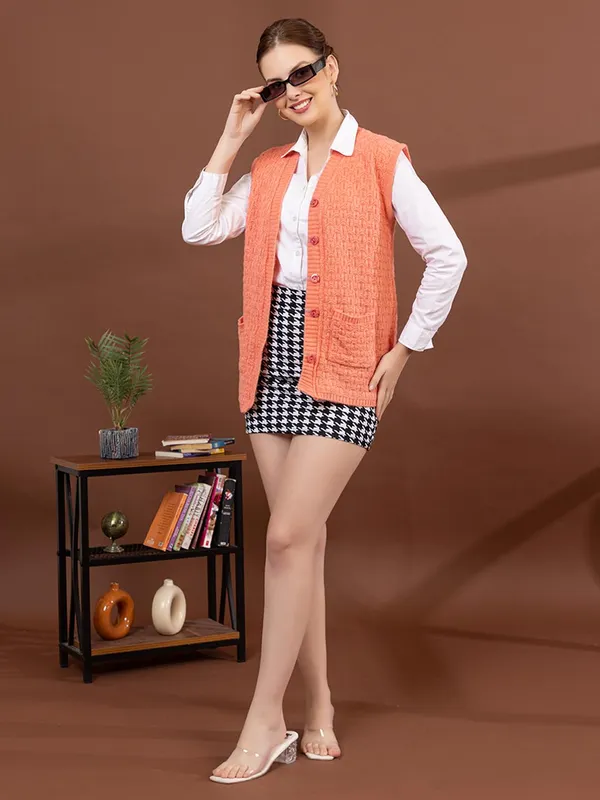 Womens_Woolen_Sleeveless_Cardigan