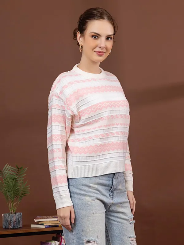 Womens_Round_Neck_Woolen_Sweater
