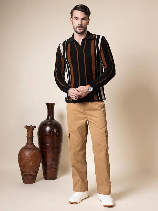 Black_Mens_Striped_Collared_Neck_Winter_Wear_Sweater_Mens_Woolen_Sweater_Stylish_Mens_Sweater_Men_Collar_Sweater
