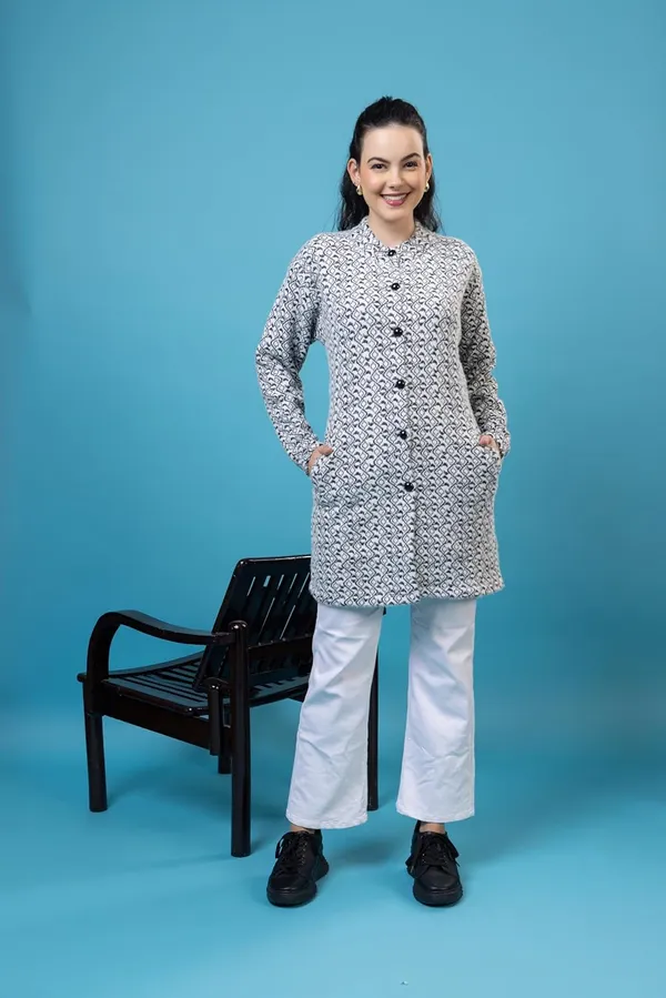 Black_Women's_Woolen_Long_Coat_Cardigan_Sweater_Winterwear_Cardigan