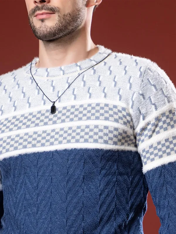 Blue_Mens_Round_Neck_Full_Sleeve_Printed_Woolen_Pullover_Sweater_For_Winter_Season