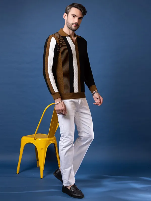 Brown_Mens_Striped_Collared_Neck_Winter_Wear_Sweater_Mens_Woolen_Sweater_Stylish_Mens_Sweater_Men_Collar_Sweater