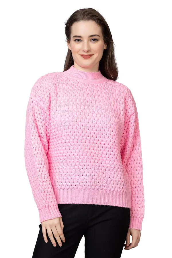 Baby_Pink_Women_Pullover_Sweater_Relaxed_Fit_For_Winter_Wear_Full_Sleeve_100%_Wool_Latest_Stylish_Turtle_Neck_Sweater_For_Winter_Wear