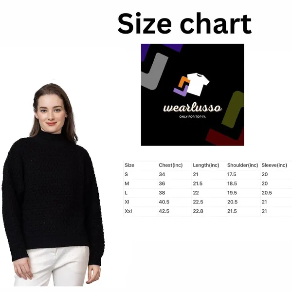 Black_Women_Pullover_Sweater_Relaxed_Fit_For_Winter_Wear