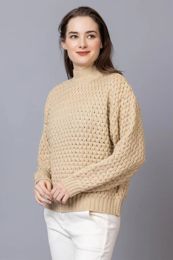 Camel_Women_Pullover_Sweater_Relaxed_Fit_For_Winter_Wear