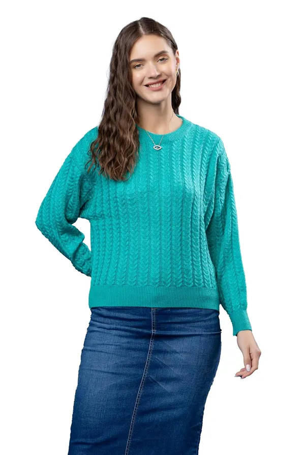 Frozi_Women_Full_Sleeves_Round_Neck_Cable_Design_Pullover_Sweater_Pure_Woolen_Winter_Wear