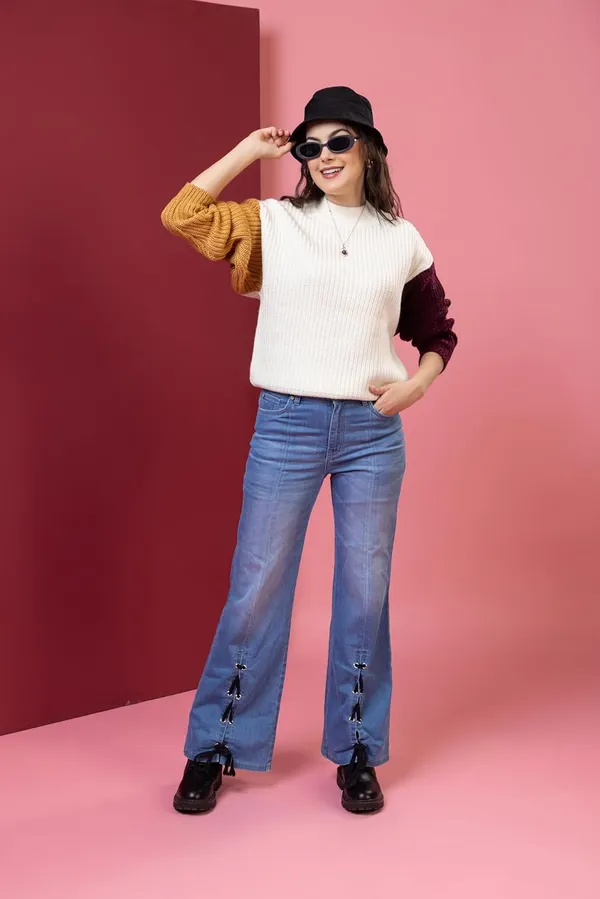 Mustard_Mehroon_Womens_Round_Neck_Pure_Wool_Winter_Wear_Pullover_Sweater_Multicolor