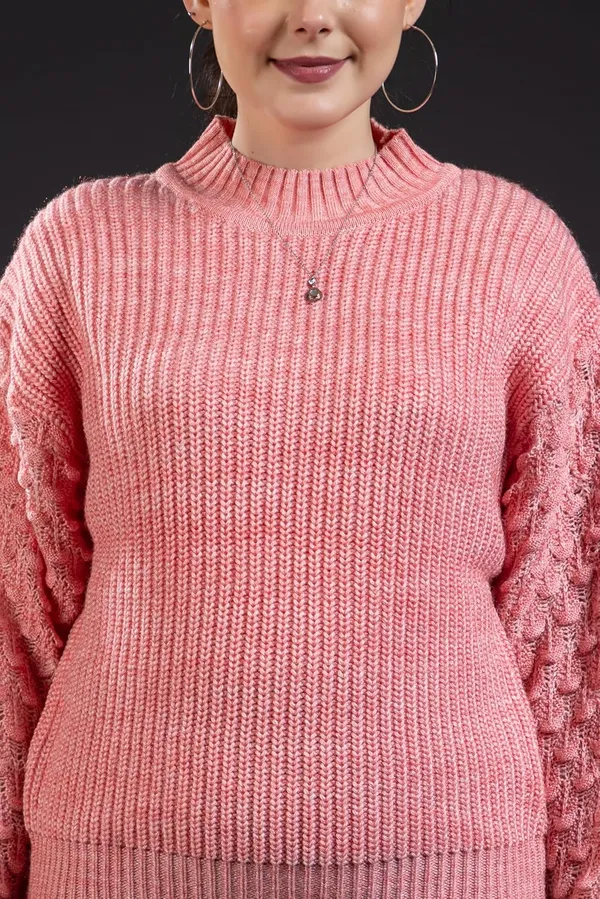 Gajri_Women_Pullover_Sweater_Relaxed_Fit_For_Winter_Wear_Full_Sleeve_100%_Wool_Latest_Stylish_Sweater_Crafted_With_Comfort_Fit_For_Winter_Season