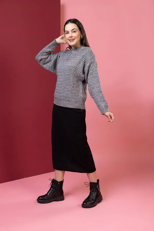 Grey_Women_100%_Wool_Pullover_Sweater_Relaxed_Fit_Turtle_Neck_Sweater_Full_Sleeve_Stylish_Winter_Wear