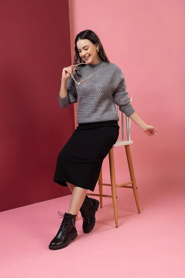 Grey_Women_100%_Wool_Pullover_Sweater_Relaxed_Fit_Turtle_Neck_Sweater_Full_Sleeve_Stylish_Winter_Wear