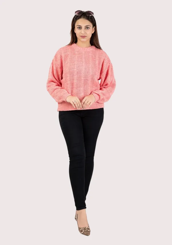Gajri_Women_100%_Wool_Pullover_Sweater_Regular_Fit_For_Winter_Wear