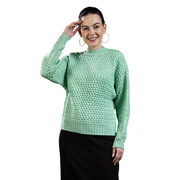 Light_Green_Women_100%_Wool_Pullover_Sweater_Relaxed_Fit_Turtle_Neck_Sweater_Full_Sleeve_Stylish_Winter_Wear